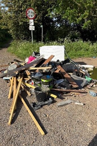 Fly Tipped Rubbish