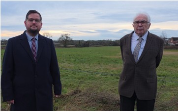 Cllr Ben Taylor and Cllr Mike Shirley