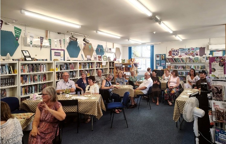 A busy Library