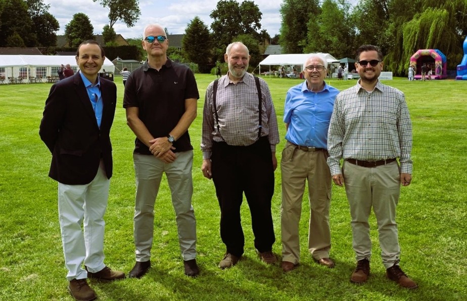 High Cross Councillors along with MP Alberto Costa