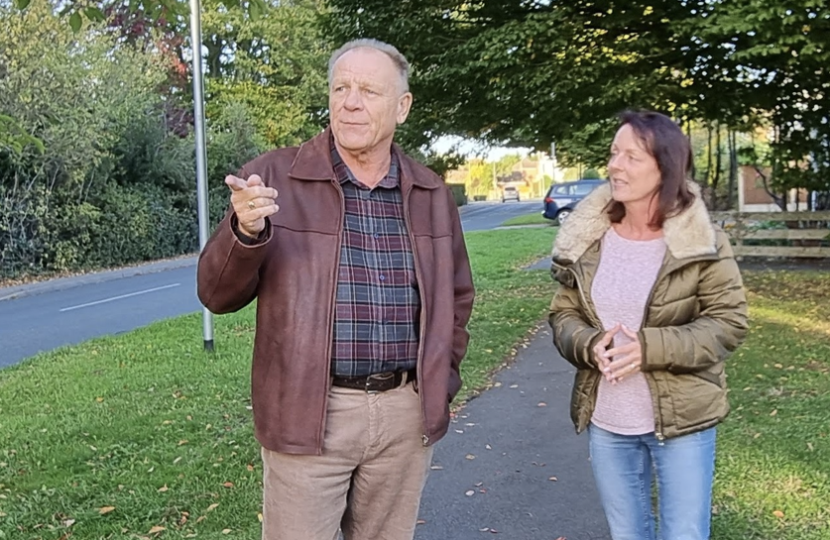 Councillor Les Phillimore and Councillor Jane Wolfe
