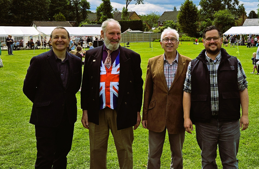 Cllr Ben Taylor and Cllr Mike Shirley