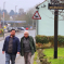 Cllr Ben Taylor and Cllr Mike Shirley in Sharnford