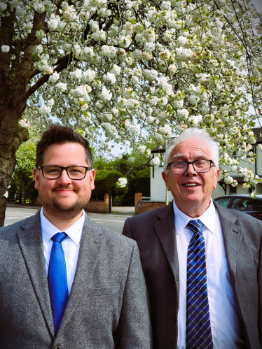 Cllr Ben Taylor and Cllr Mike Shirley