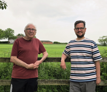 Cllr Mike Shirley and Cllr Ben Taylor