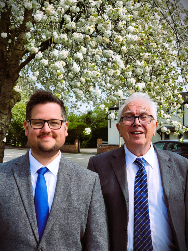 Cllr Ben Taylor and Cllr Mike Shirley 